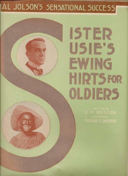 Sister Susie (1) sheet music cover