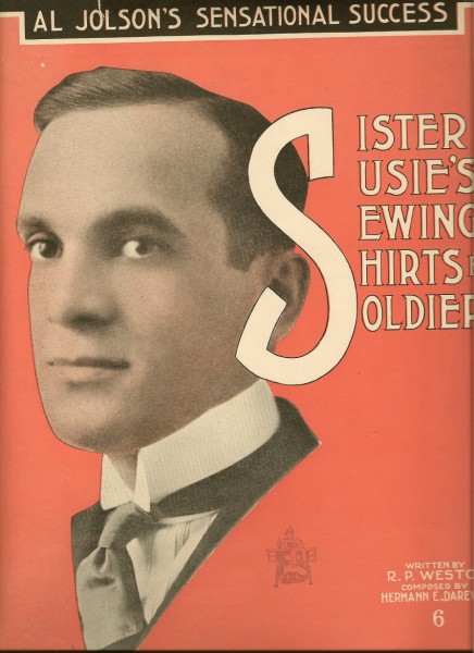 Sister Susie (2) sheet music cover