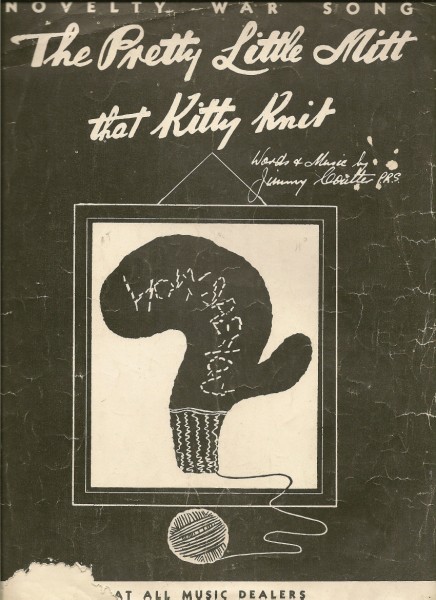 The Pretty Little Mitt that Kitty Knit sheet music cover