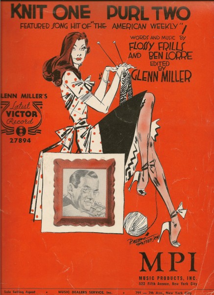 Knit 1 Purl 2 (Miller) sheet music cover