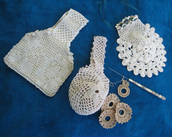 crocheted bags