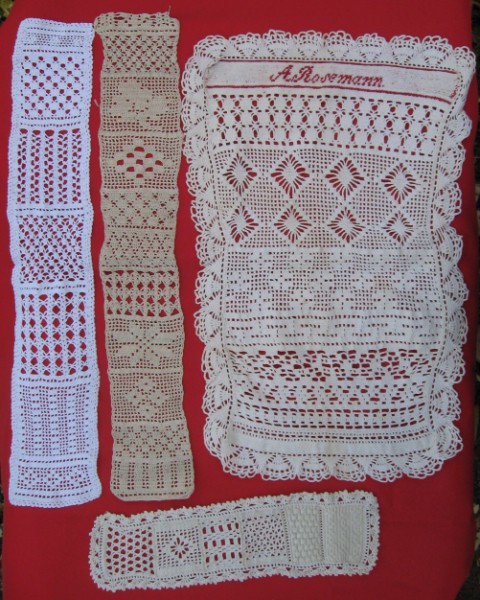 Germanic Roll Crochet Sampler a